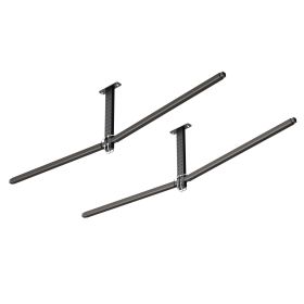 Kayak Storage Rack for 2 Kayaks, Holds Up to 250 lbs, Heavy Duty Adjustable Ceiling Rack for Garage Ceiling Mount